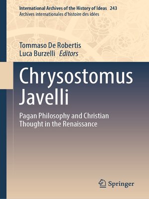 cover image of Chrysostomus Javelli